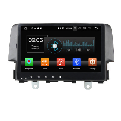 Honda civic all-touch PX5 solution android 8.0+8 core 4+32G+ hd + mobile interconnection +DAB