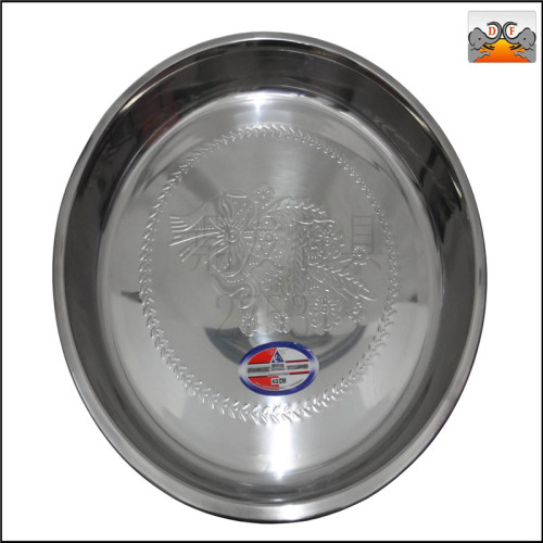df27531 dingfa stainless steel kitchen and hotel supplies tableware refined plate