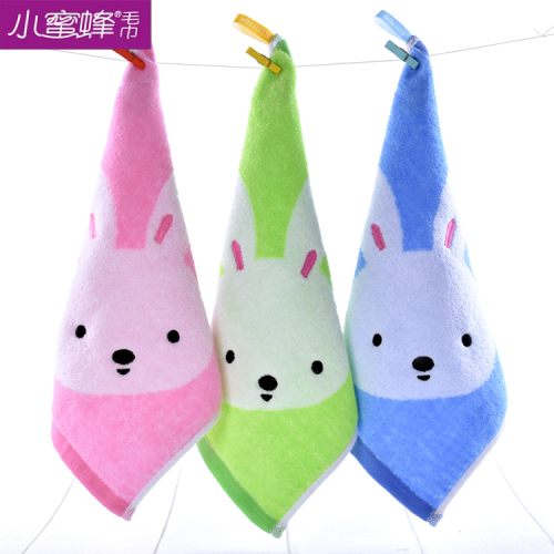 wholesale towels bee towel embroidered towel rabbit head towel bee towel item no： 0034