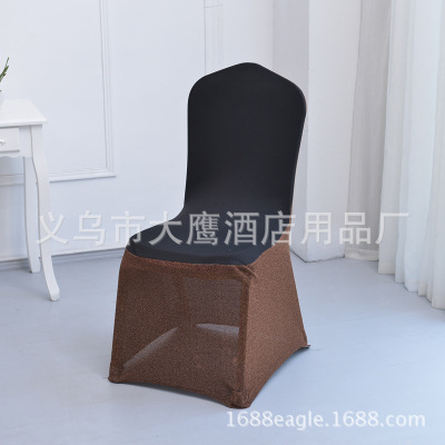 Manufacturer direct sale makes the decoration of stretch chair cover of European style new hotel wedding banquet