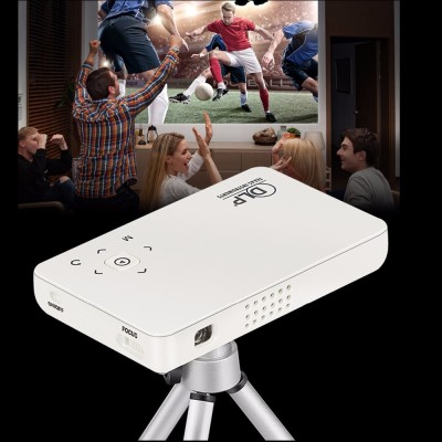 Portable Mini GP1SUP DLP Projector Set in Android WIFI MAX