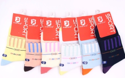 Autumn winter pure cotton athletic socks old man's head thick socks 954 stockings