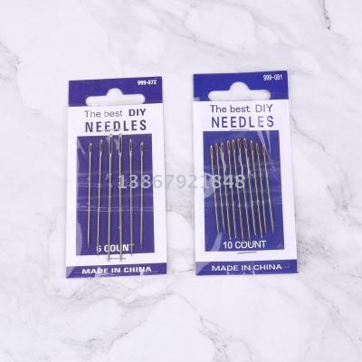 Sewing fittings hand stitches needle