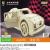 Wooden three-dimensional assembly model toy engineering car assembly toys promotional gifts gifts DIY toys