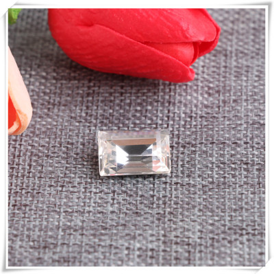 Modern fashion accessories acrylic jewelry crystal transparent accessories square