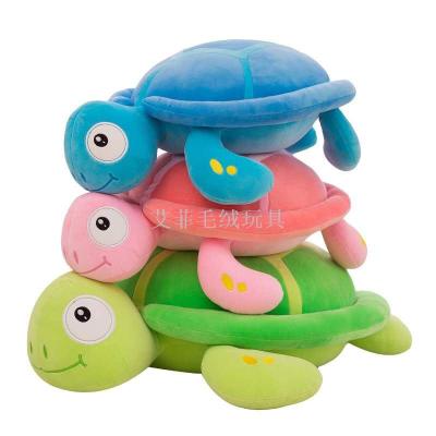 The New down cotton color turtle lovers turtle doll, plush toys
