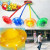 Wholesale QQ Dancer Flash Bouncing Ball Bouncing Ball Jumping Ring Children Fitness Ball with Foam Cover Luminescence