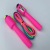 Factory Direct Sales Rainbow Skipping Rope with Counter Adult Fitness Sports Supplies Counter Skipping Rope