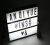 A4 color LED letters light up A4 light box LED style lamp DIY free combination puzzle card