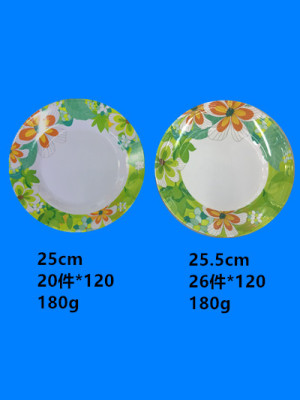 Melamine tableware Melamine plate miamine stock imitation of the spot ceramic plate models full size price concessions