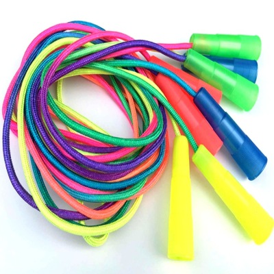 Factory Direct Sales Children's Beginner Skipping Rope Environmentally Friendly Non-Toxic Sporting Goods for Kindergarten Skipping Rope