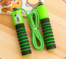 Factory Direct Sales Sponge Skipping Rope with Counter Adult Fitness Equipment Sports Special Student for High School Entrance Exam Jump Sample