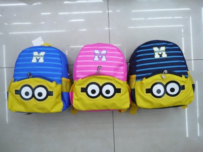 Kids cartoon backpack backpack backpack minions kindergarten 2-8 years old backpack