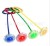 Wholesale QQ Dancer Flash Bouncing Ball Bouncing Ball Jumping Ring Children Fitness Ball with Foam Cover Luminescence