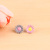 Resin flower accessories petals dovetail ring hair head rope decorative accessories