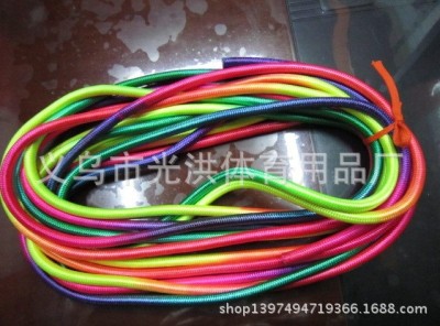 Factory Direct Sales Exclusive for Rainbow Cotton Binder Rope Dog Leash Jump Rope Korean Colorful Rainbow Rope