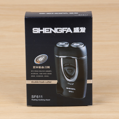 Electric Shaver Men's Rechargeable Shaver Rotary Washing 2 Cutter Head Shaver Beard