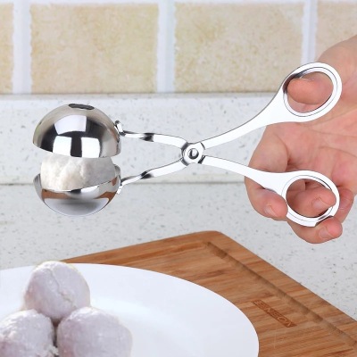 Stainless steel meat ball maker mold DIY fish ball shrimp Fried beef meatball small tool kitchen god