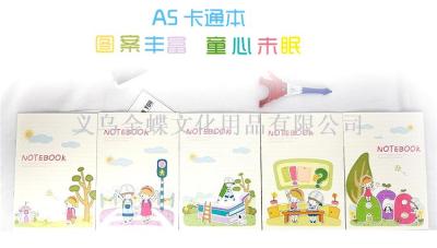 Stock special A518 cartoon iron nail this A5 riding nail this notebook student exercise book