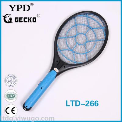 Gecko Brand LTD-266 High-Grade ABS Plastic Large Capacity Nickel Chromium Rechargeable Battery Type Electric Mosquito Swatter