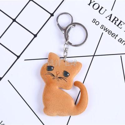 Manufacturer custom-made cartoon cat key chain fashion key chain pendant jewelry key pendant