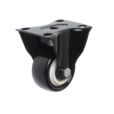 Black support for directional auger wheel