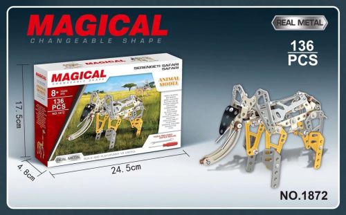 educational metal assembly toy iron dinosaur toy promotional items gifts