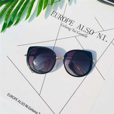 Individual style metallic sunglasses for ladies
