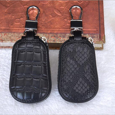 Leather car key bag leather cowhide key bag for both men and women