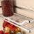 Stainless steel punch - free kitchen shelf wall - mounted seasoning shelf kitchen sauce bottle storage rack