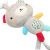 Baby  rabbit teether pendant stuffed plush music toy car hanging bed hanging 