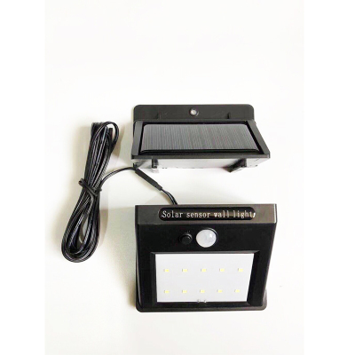 20led Solar Rechargeable Wall Lamp Household Induction Corridor Lamp Lengthened External Wiring 2.5 M Street Lamp