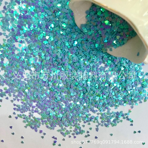 3m love milky sequins pink 4m empty peach heart nail piece crafts beads clothing accessories accessories nail stickers