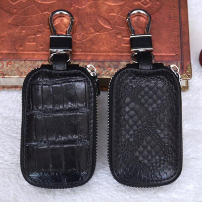 Leather car key bag leather cowhide key bag for both men and women