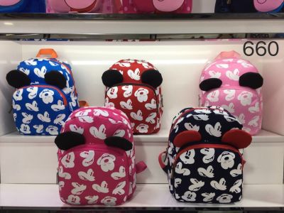 Children's backpack cartoon backpack backpack mickey kindergarten 2-8 years old backpack