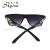 Fashionable personality square sunglasses driver outdoor uv - proof sunglasses 301