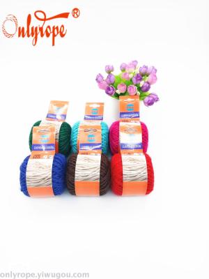 50 g Manufacturers direct dyeing hemp rope bundling bundling manual DIY