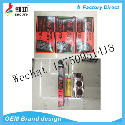 Thumb hand 3601 circular tire patch film and tire patch glue wheel