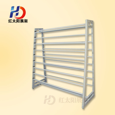 Supply hanging cloth rack tablecloth rack floor stand can hang tablecloth display rack wallpaper tablecloth all kinds of cloth display rack