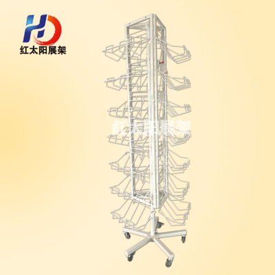 Manufacturers direct napkin display stand card rack 5-sided display stand