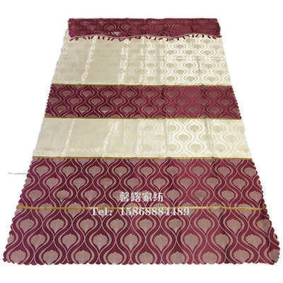 Foreign trade South America Tanzania jacquard cloth bedroom living room curtain cloth manufacturer direct selling