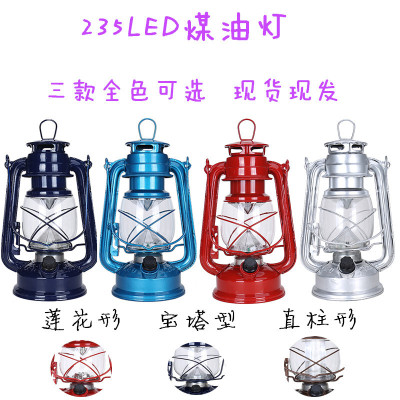 A 235-vintage LED kerosene lamp battery lamp white LED lamp hang lamp interior decoration lamp