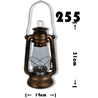 The outdoor camp tent lamp manufacturer direct selling of 255-brush gold kerosene lamp