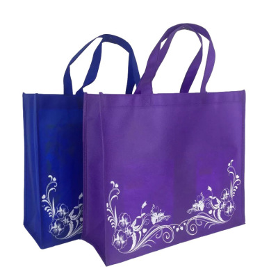 Environmental Protection Non-Woven Clothing Bag Shopping Bag Custom Printable Logo Factory Custom Non-Woven Fabric Ad Bag Buggy Bag