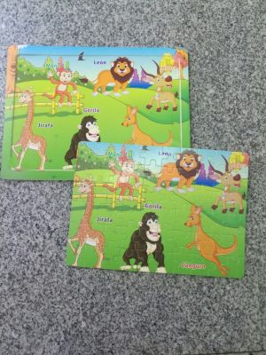 Wooden jigsaw puzzles, children's Development of Educational Toys