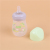 Pp Material 200 Ml Specification Easy to Clean Infant Wide Mouth Feeding Bottle Factory Direct Sales