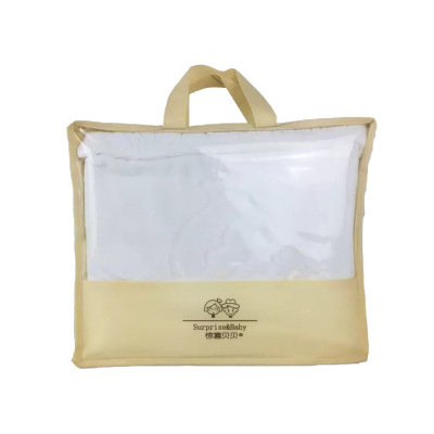 Home Textile Bag PVC Non-Woven Cloth Zipper Bag Wholesale Custom Quilt Pillow Bag Time Cover Bedding Packaging Bag