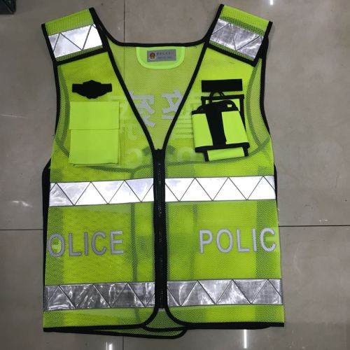 Factory Direct Sales High Quality Police Special Highlight Reflective Vest