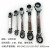 Manufacturers direct 5PC dual-use ratchet wrench set of fast repair auto repair wrench special price