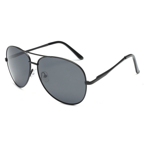 3025 Polarized Sunglasses Men‘s High-End Fashion Glasses Wholesale Metal Aviator Sunglasses Spring Leg Fishing Outdoor Sunglasses